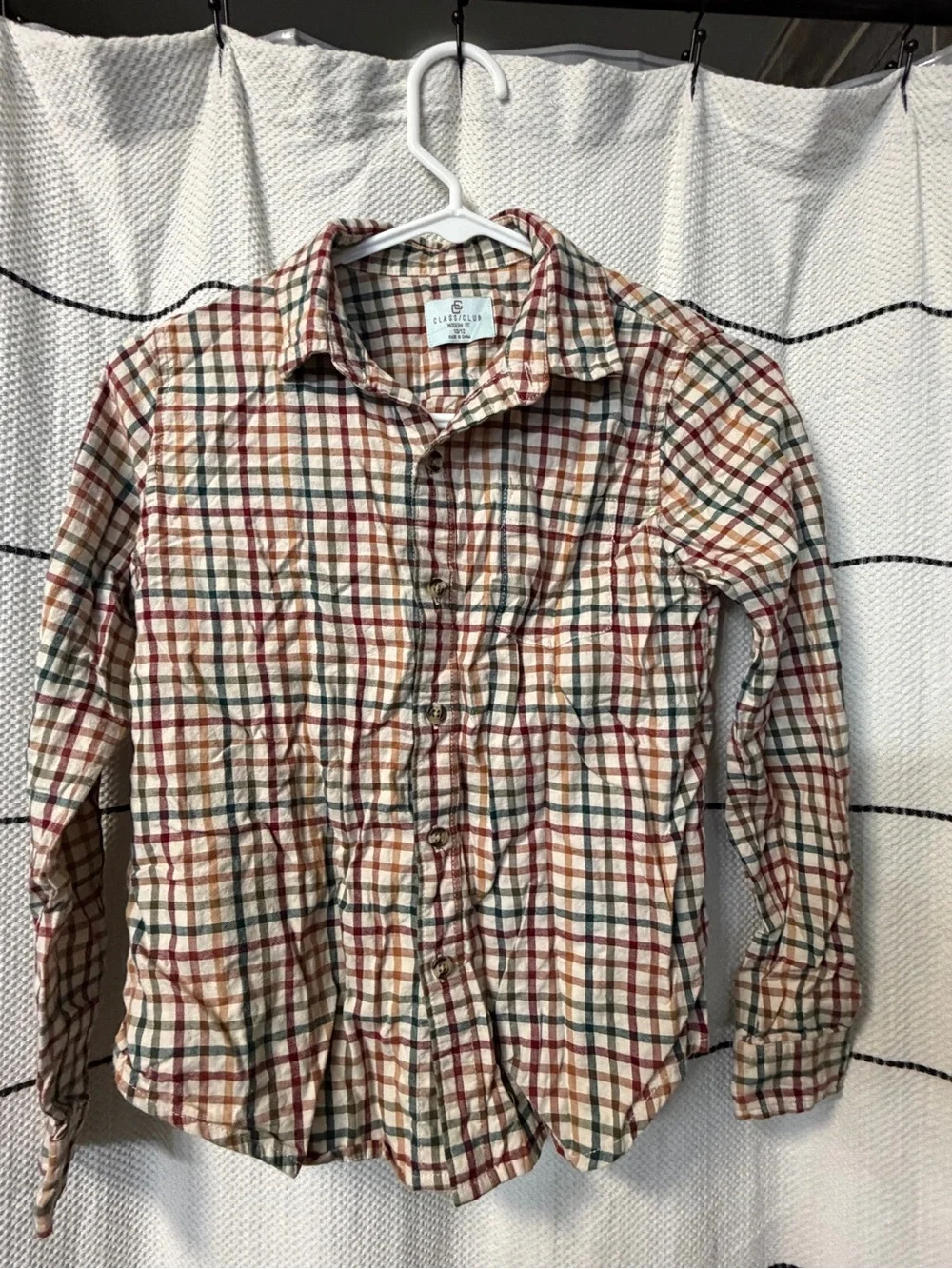 Class club boys vest and matching button up